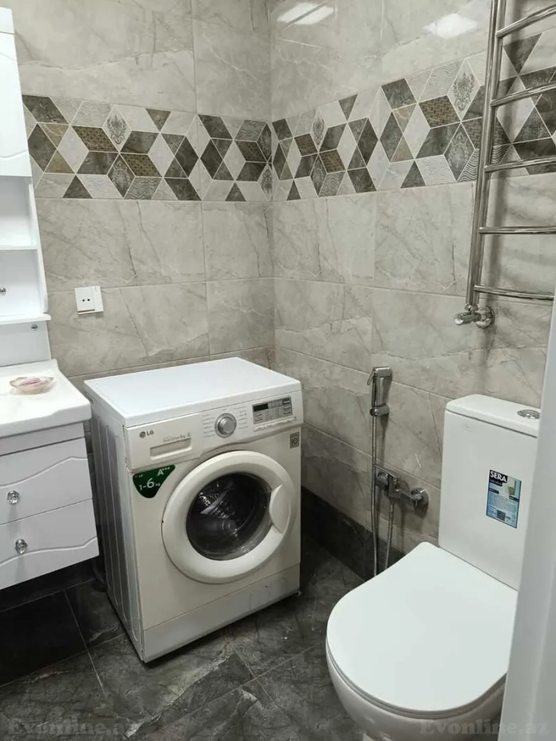Kirayə verilir 2 otaqlı Mənzil Yeni tikili 79 m² Nəsimi r. - şəkil 7