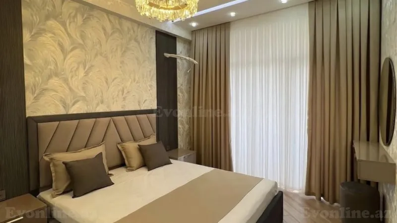 Kirayə verilir 2 otaqlı Mənzil Yeni tikili 87 m² Xətai m. - şəkil 3