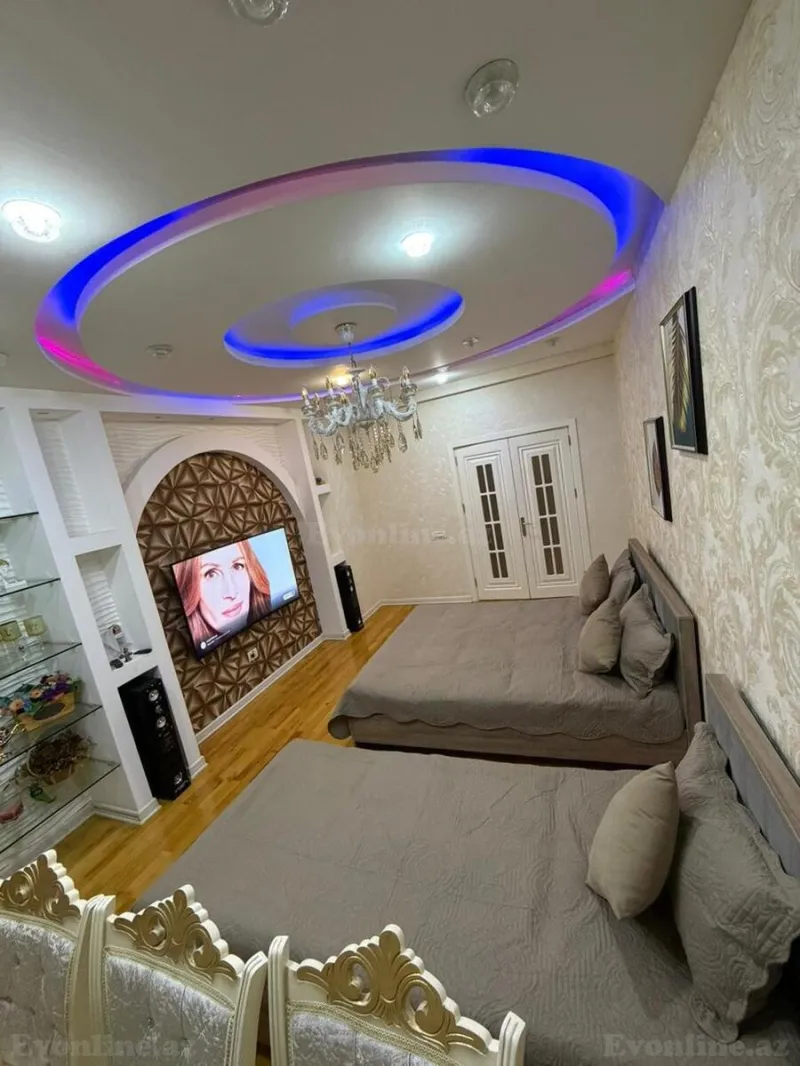 Satılır 2 otaqlı Mənzil Yeni tikili 105 m² Qara Qarayev m. - şəkil 3