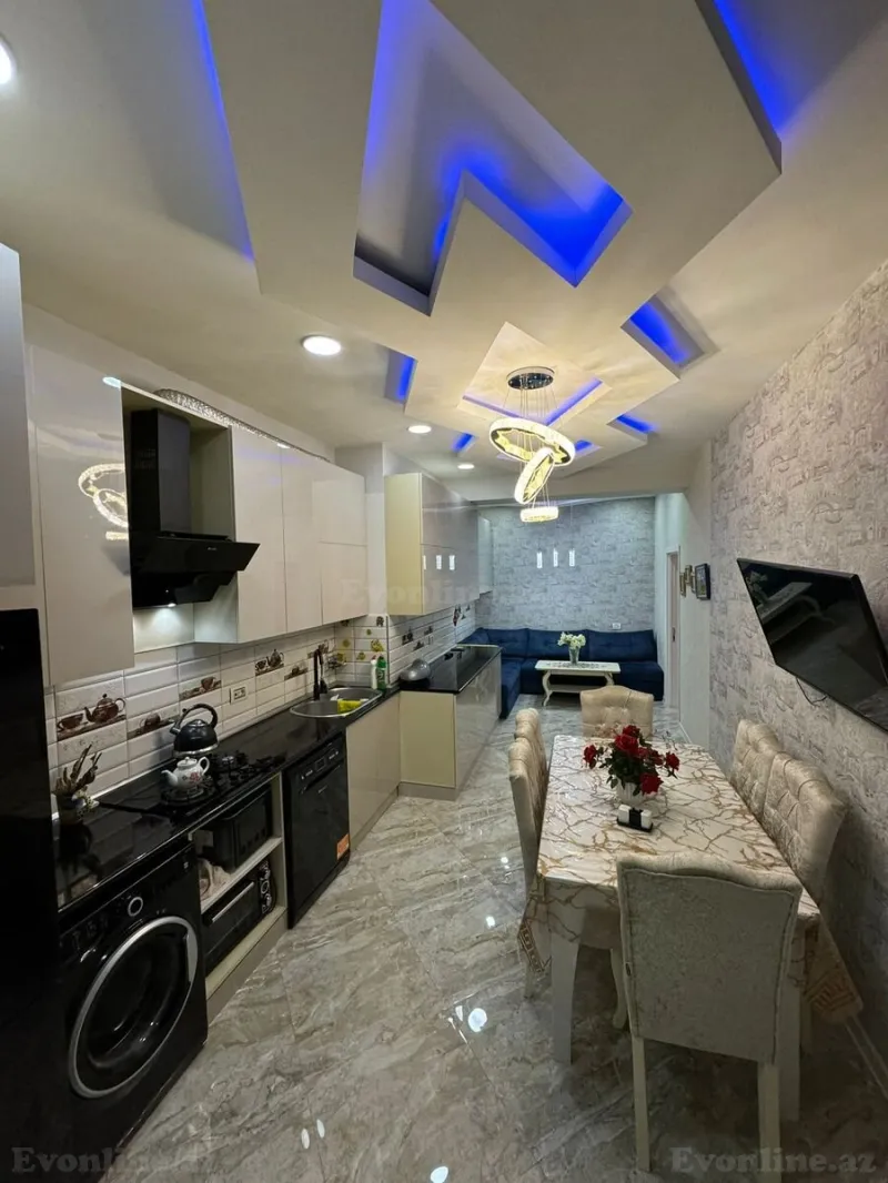 Satılır 2 otaqlı Mənzil Yeni tikili 105 m² Qara Qarayev m. - şəkil 8