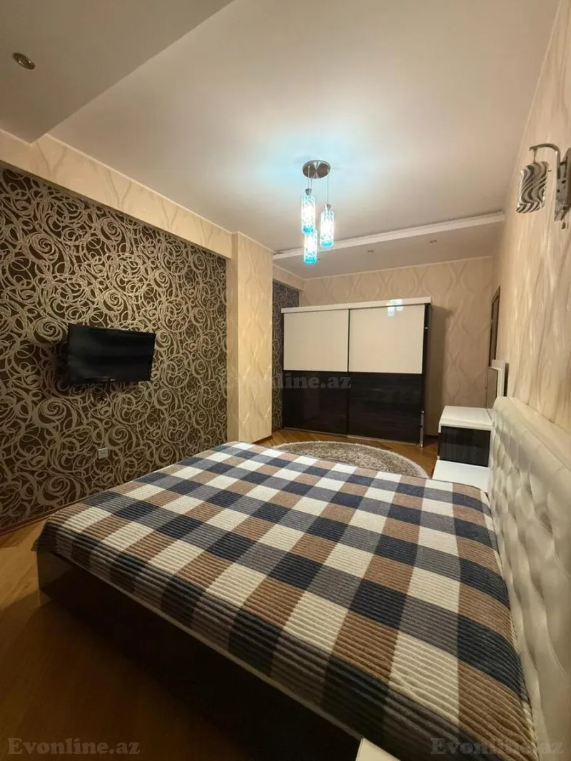 Kirayə verilir 3 otaqlı Mənzil Yeni tikili 110 m² Gənclik m. - şəkil 9