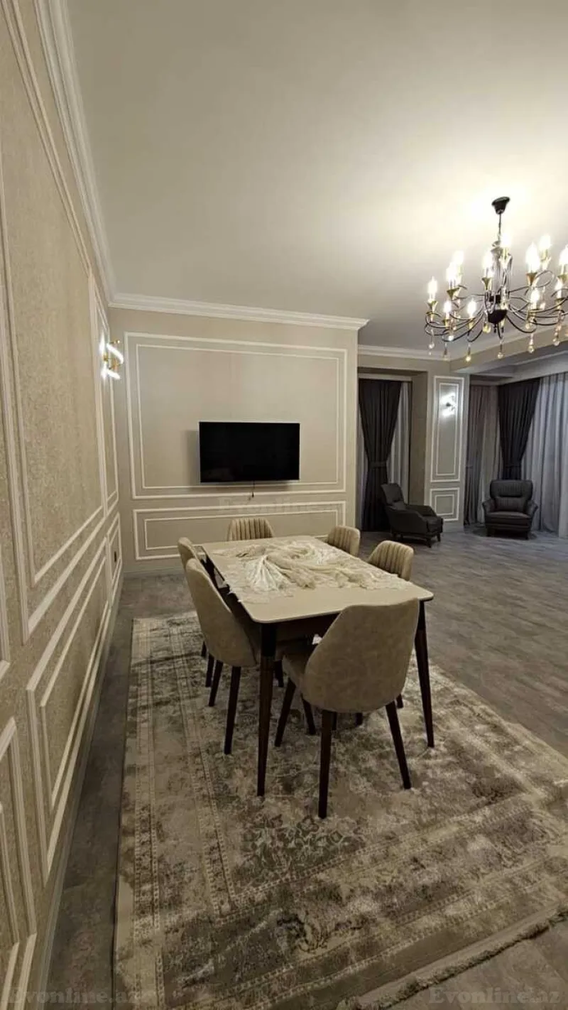 Kirayə verilir 3 otaqlı Mənzil Yeni tikili 128 m² Elmlər Akademiyası m. - şəkil 2