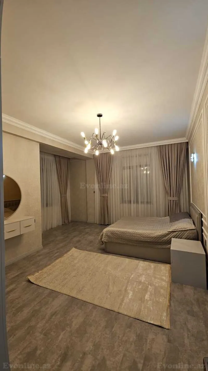 Kirayə verilir 3 otaqlı Mənzil Yeni tikili 128 m² Elmlər Akademiyası m. - şəkil 9