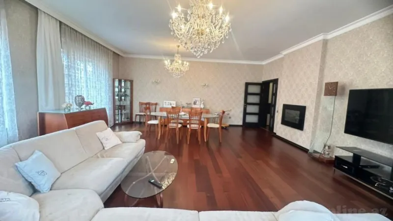 Satılır 4 otaqlı Mənzil Yeni tikili 240 m² Nəsimi r. - şəkil 2