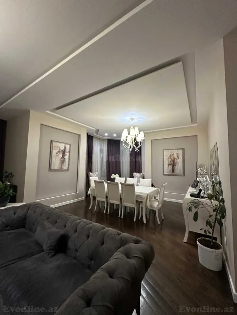 Satılır 5 otaqlı Mənzil Yeni tikili 220 m² Nizami m. - şəkil 2