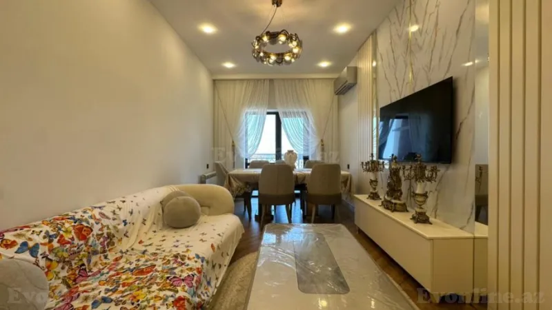 Satılır 3 otaqlı Mənzil Yeni tikili 89 m² Nəriman Nərimanov m. - şəkil 2