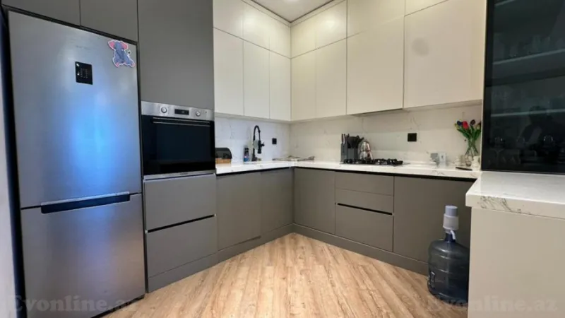Satılır 3 otaqlı Mənzil Yeni tikili 89 m² Nəriman Nərimanov m. - şəkil 3