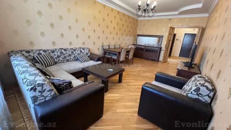 Kirayə verilir 3 otaqlı Mənzil Yeni tikili 130 m² Badamdar - şəkil 2