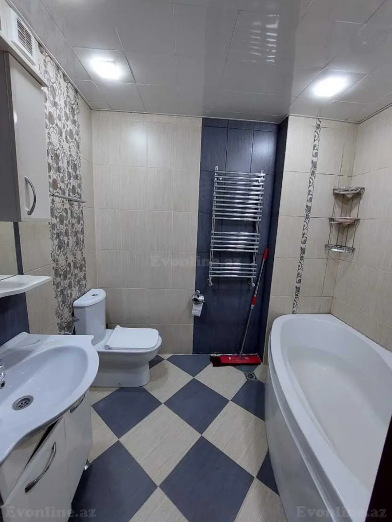 Kirayə verilir 2 otaqlı Mənzil Yeni tikili 88 m² 8-ci mikrorayon - şəkil 12