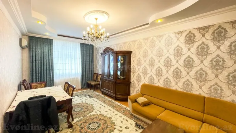 3 otaqlı Mənzil 120 m² Həzi Aslanov m. Kirayə verilir
