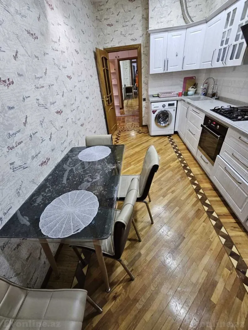 Kirayə verilir 5 otaqlı Mənzil Yeni tikili 100 m² Neftçilər m. - şəkil 15