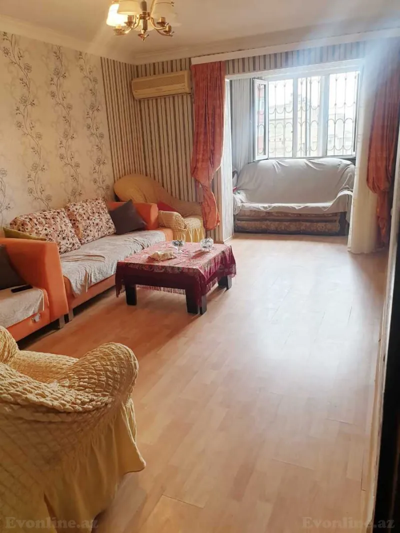 Satılır 3 otaqlı Mənzil Köhnə tikili 48.3 m² Gənclik m. - şəkil 4