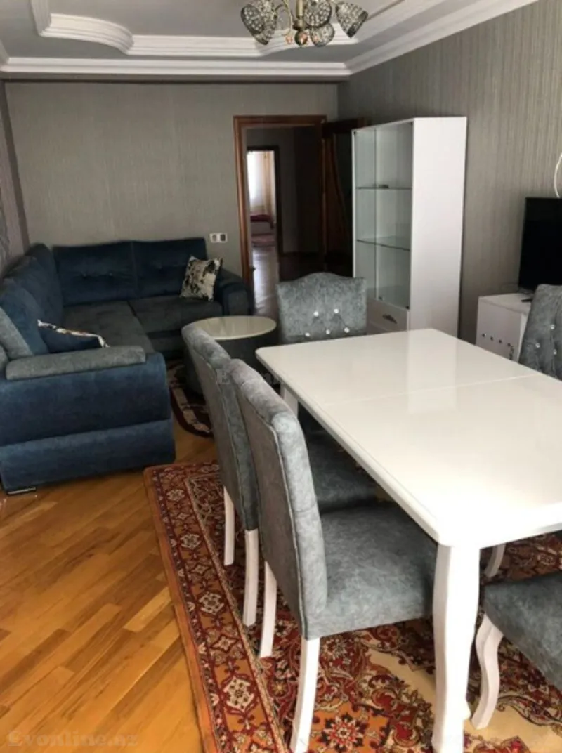Kirayə verilir 3 otaqlı Mənzil Yeni tikili 136 m² Nərimanov r. - şəkil 7