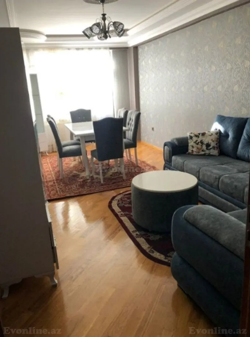 Kirayə verilir 3 otaqlı Mənzil Yeni tikili 136 m² Nərimanov r. - şəkil 8