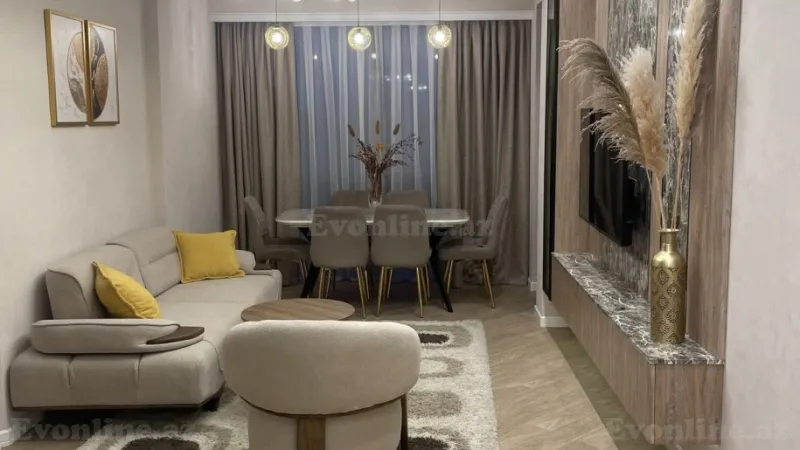 3 otaqlı Mənzil 106 m² Yasamal Kirayə verilir