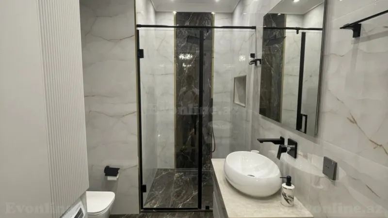 Kirayə verilir 3 otaqlı Mənzil Yeni tikili 106 m² Yasamal - şəkil 16