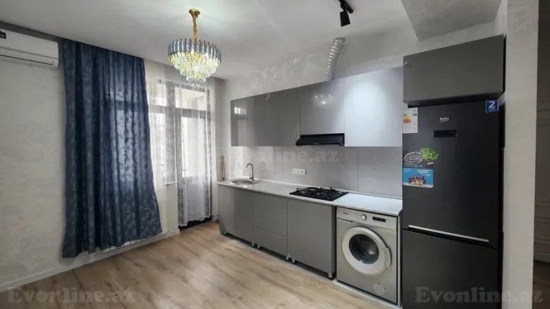 Kirayə verilir 2 otaqlı Mənzil Yeni tikili 50 m² Yasamal - şəkil 2