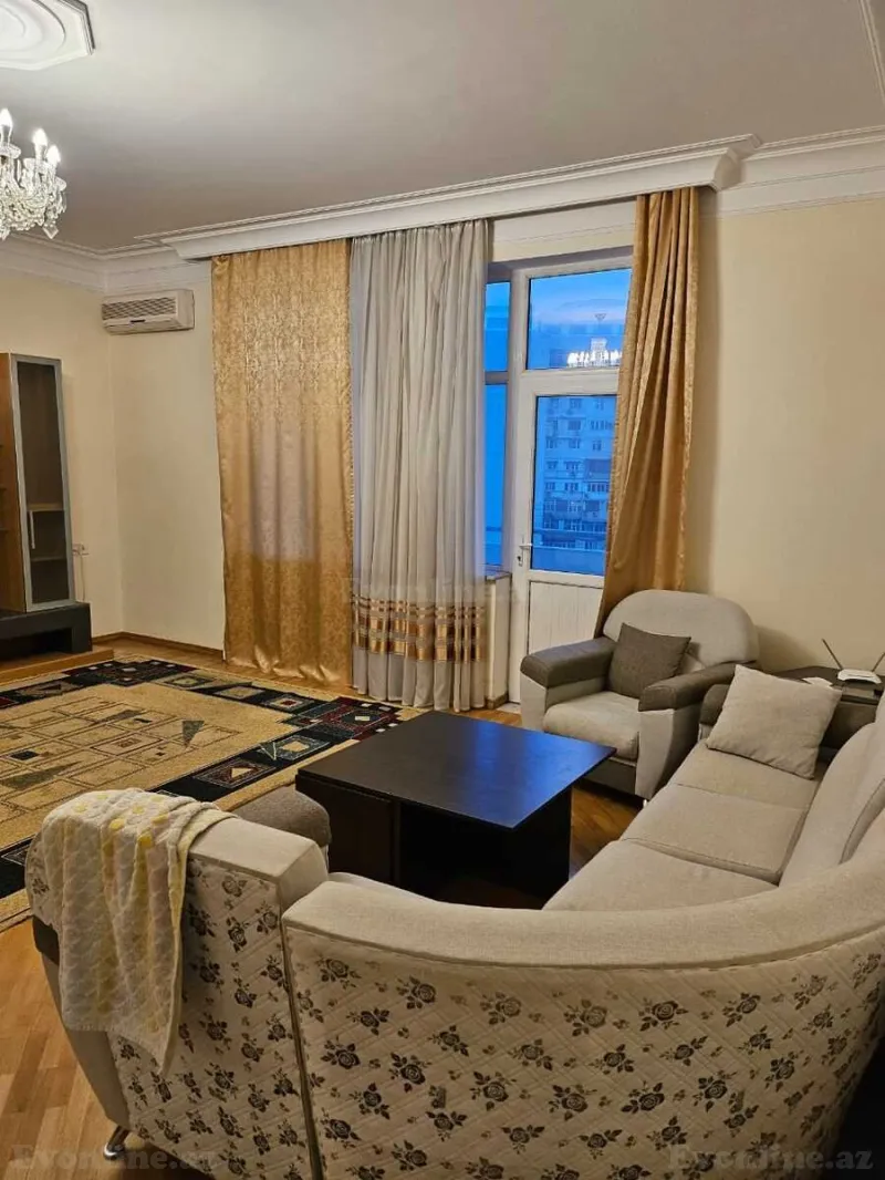 Kirayə verilir 3 otaqlı Mənzil Yeni tikili 155 m² Nizami m. - şəkil 3
