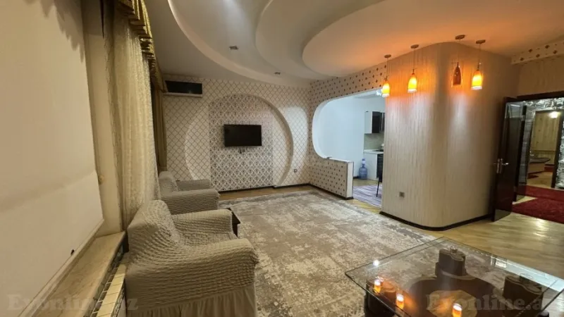 Kirayə verilir 2 otaqlı Mənzil Yeni tikili 100 m² Badamdar - şəkil 3