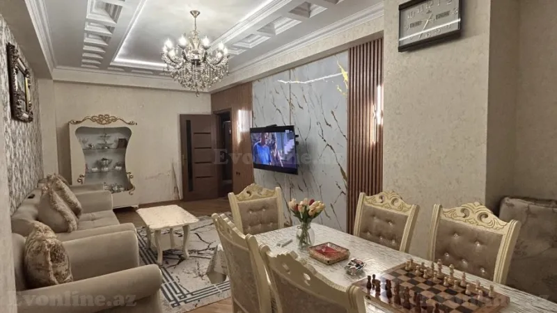 Kirayə verilir 4 otaqlı Mənzil Yeni tikili 124 m² Həzi Aslanov - şəkil 3