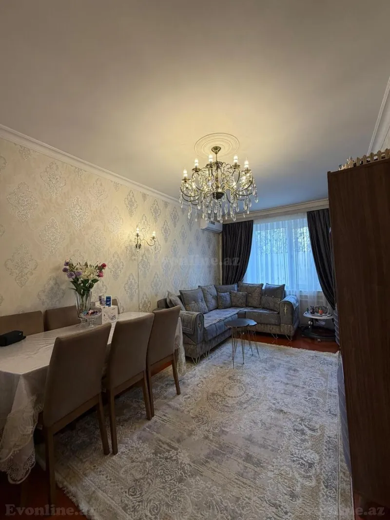 Satılır 3 otaqlı Mənzil Köhnə tikili 85 m² Əhmədli