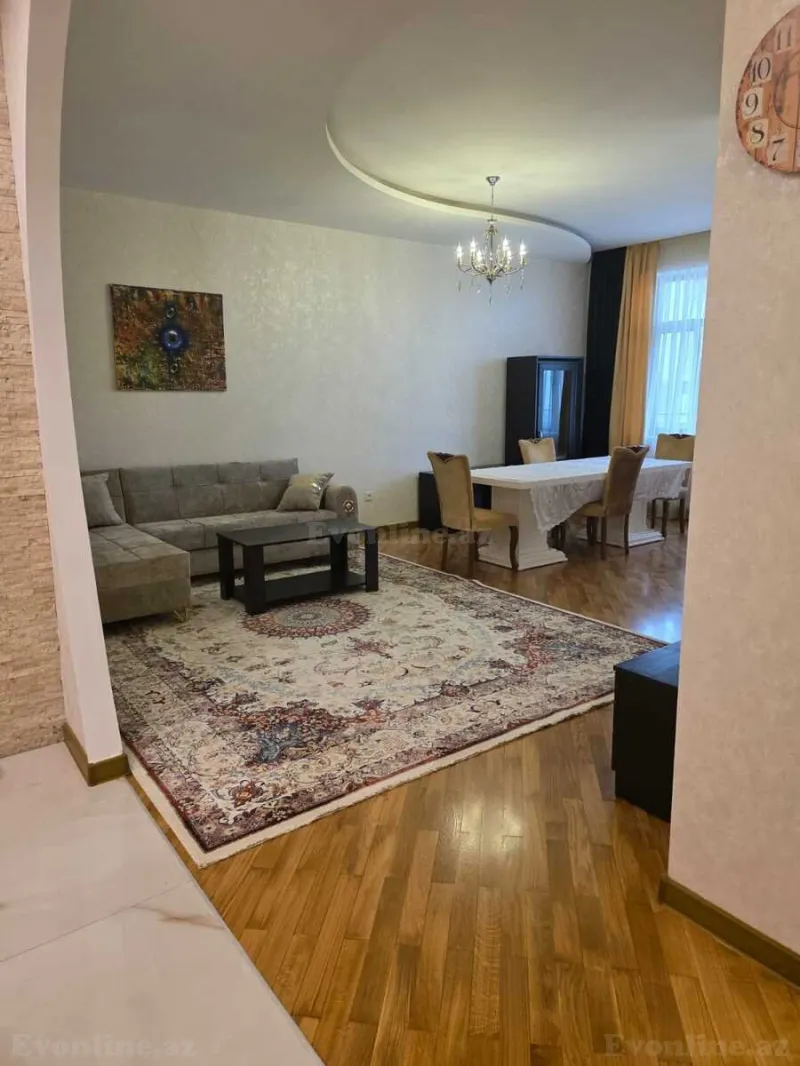 Kirayə verilir 3 otaqlı Mənzil Yeni tikili 120 m² Elmlər Akademiyası m. - şəkil 2