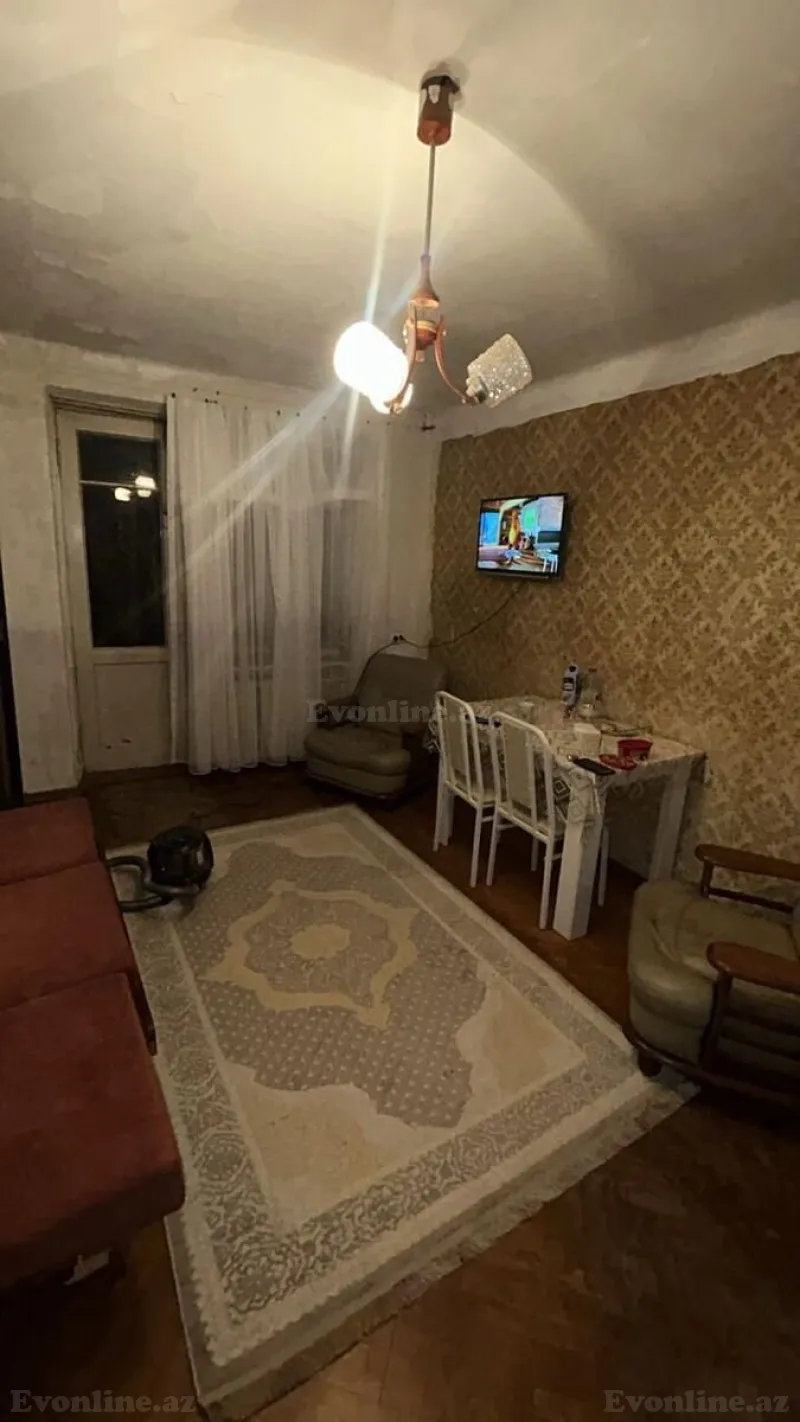 2 otaqlı Mənzil 52 m² Gənclik m. Kirayə verilir