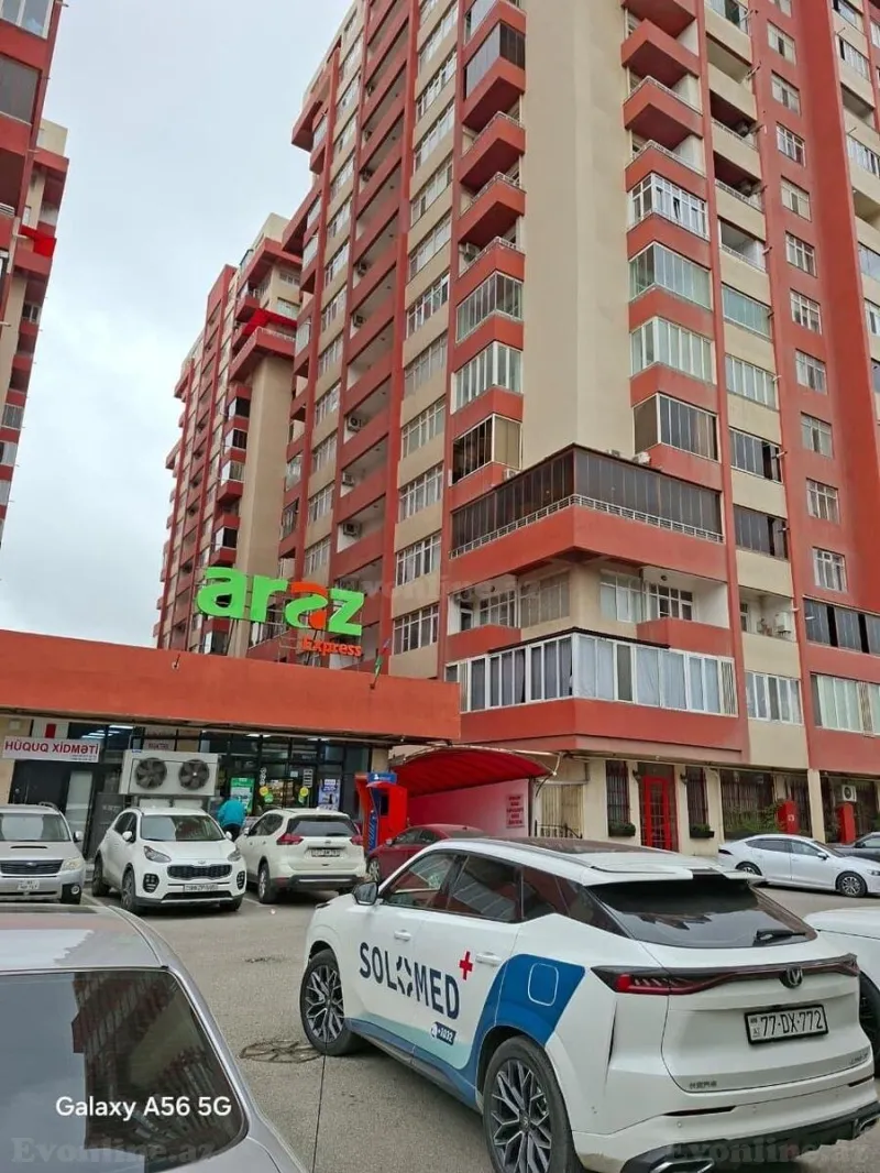 2 otaqlı Mənzil 70 m² 8-ci kilometr Kirayə verilir