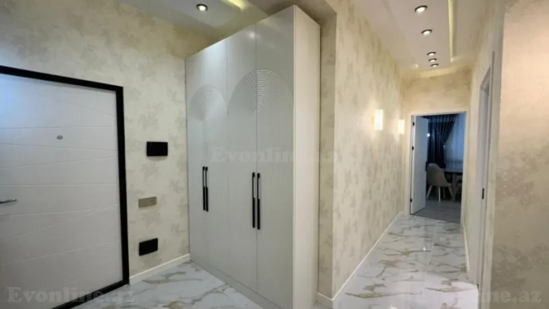 Satılır 2 otaqlı Mənzil Yeni tikili 86 m² Həzi Aslanov m. - şəkil 8