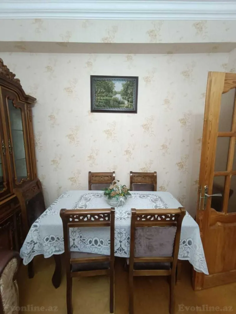 Kirayə verilir 2 otaqlı Mənzil Yeni tikili 100 m² Həzi Aslanov m. - şəkil 4