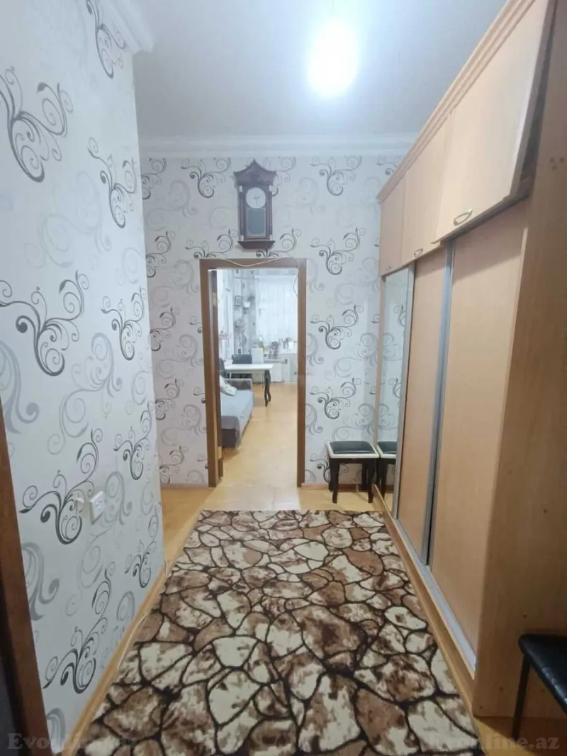 Kirayə verilir 2 otaqlı Mənzil Yeni tikili 100 m² Həzi Aslanov m. - şəkil 9