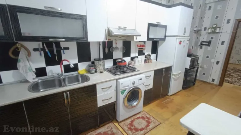 Kirayə verilir 2 otaqlı Mənzil Yeni tikili 100 m² Həzi Aslanov m. - şəkil 11
