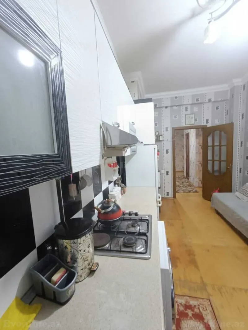 Kirayə verilir 2 otaqlı Mənzil Yeni tikili 100 m² Həzi Aslanov m. - şəkil 13