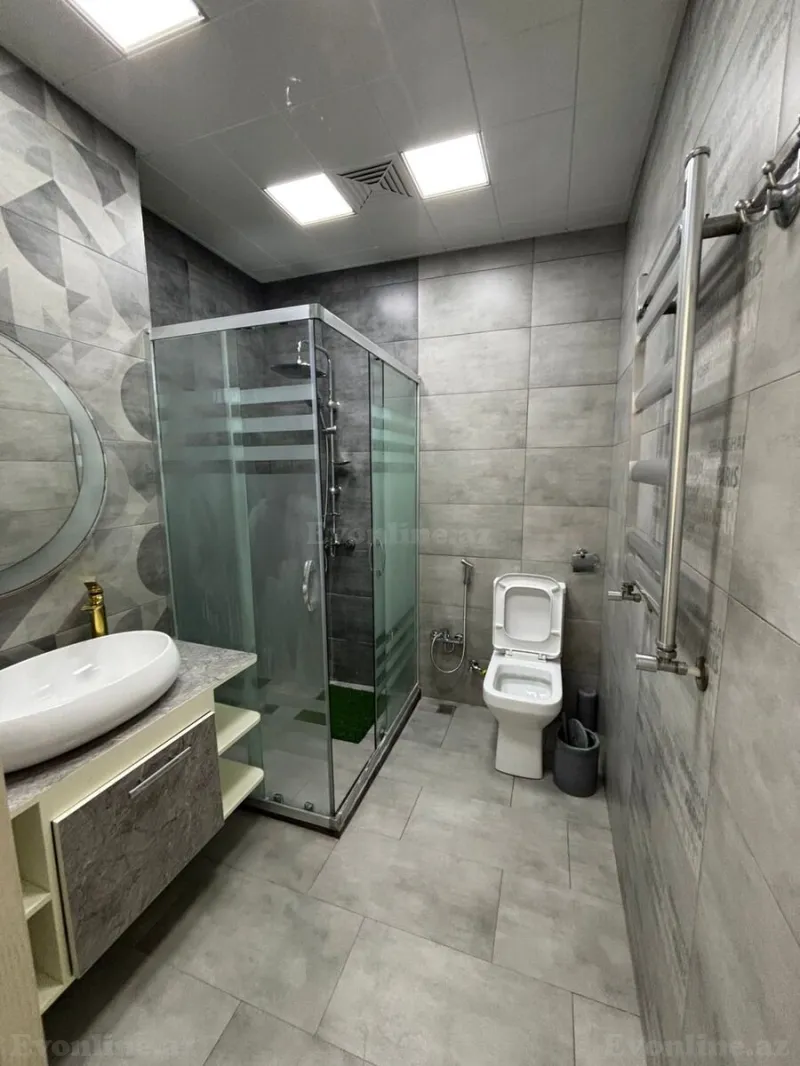 Kirayə verilir 3 otaqlı Mənzil Yeni tikili 135 m² 5-ci mikrorayon - şəkil 10
