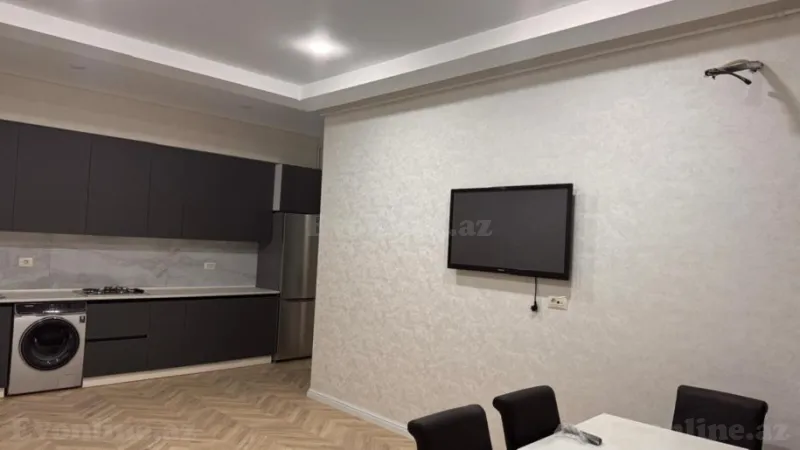 Kirayə verilir 3 otaqlı Mənzil Yeni tikili 95 m² Yasamal - şəkil 3