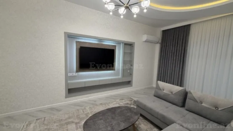 2 otaqlı Mənzil 65 m² Elmlər Akademiyası m. Kirayə verilir