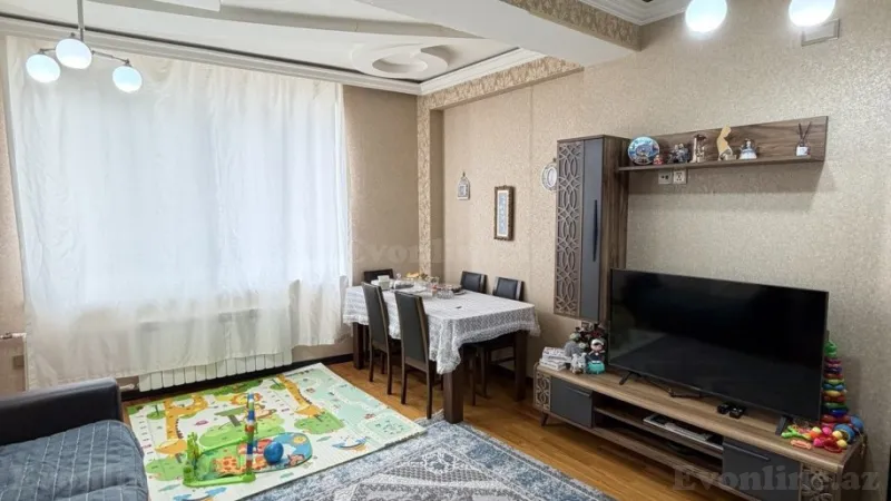 Satılır 2 otaqlı Mənzil Yeni tikili 62 m² Həzi Aslanov m. - şəkil 3