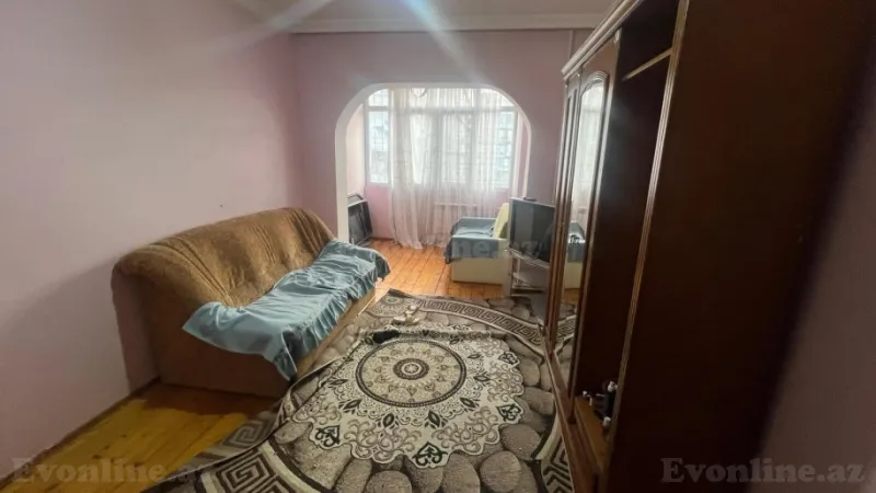Kirayə verilir 2 otaqlı Mənzil Köhnə tikili 70 m² Xalqlar Dostluğu m. - şəkil 2