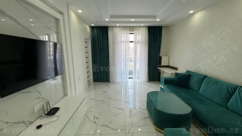Kirayə verilir 3 otaqlı Mənzil Yeni tikili 120 m² 8 Noyabr m. - şəkil 2