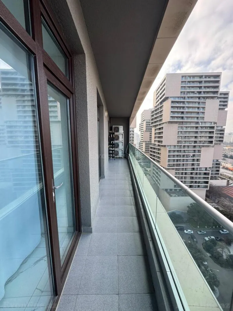 Kirayə verilir 3 otaqlı Mənzil Yeni tikili 120 m² 8 Noyabr m. - şəkil 24