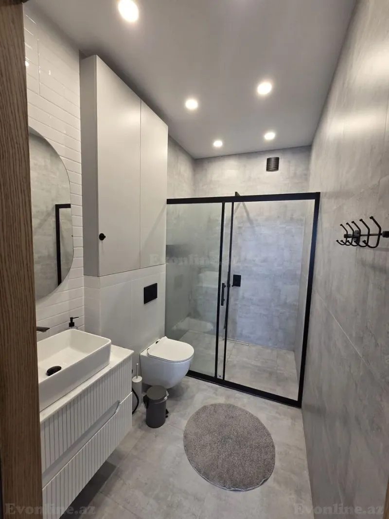 Kirayə verilir 4 otaqlı Mənzil Yeni tikili 138 m² Nəsimi r. - şəkil 19