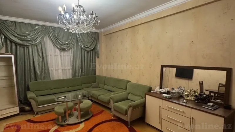 4 otaqlı Mənzil 110 m² Həzi Aslanov m. Kirayə verilir