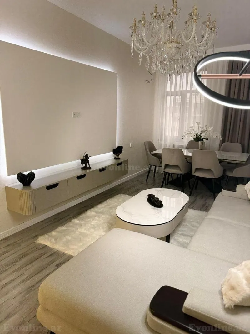 Satılır 2 otaqlı Mənzil Yeni tikili 105 m² Nərimanov r. - şəkil 2