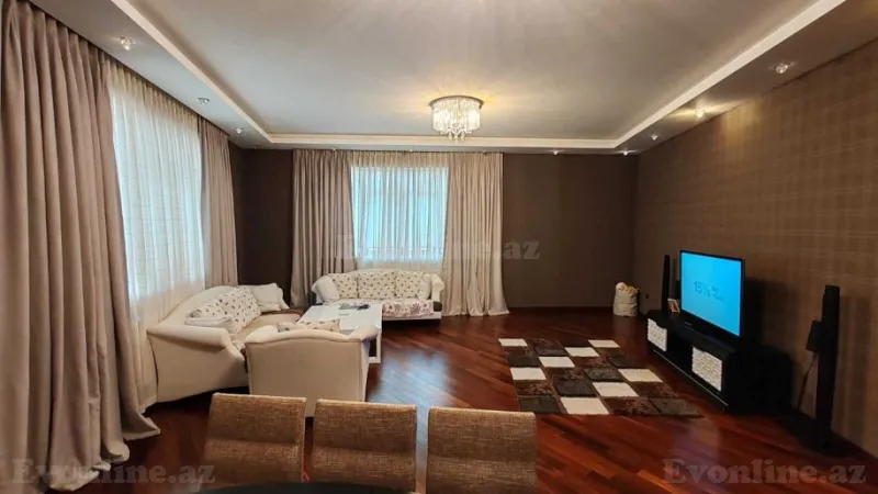 Satılır 4 otaqlı Mənzil Yeni tikili 175 m² 8 Noyabr m. - şəkil 2