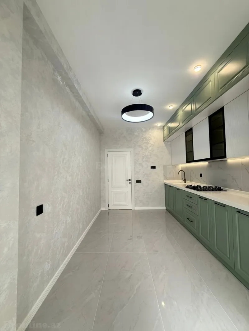 Satılır 3 otaqlı Mənzil Yeni tikili 107 m² Həzi Aslanov m. - şəkil 4