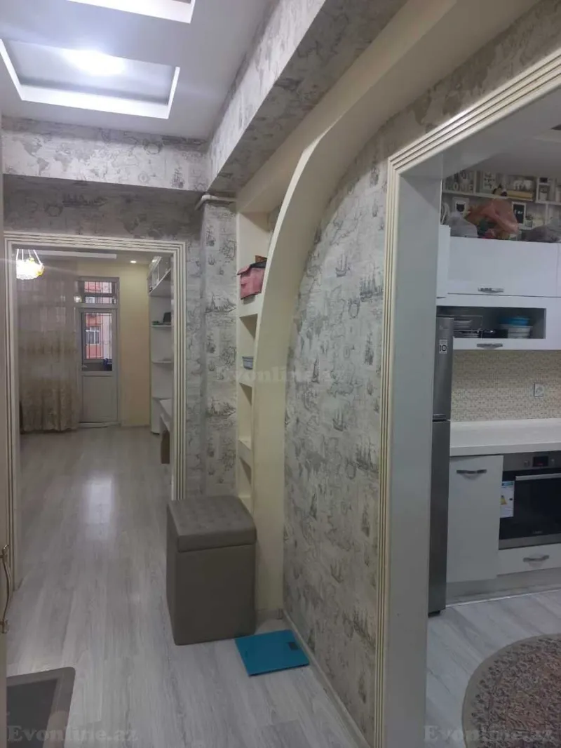 Kirayə verilir 3 otaqlı Mənzil Yeni tikili 65 m² Həzi Aslanov m. - şəkil 13