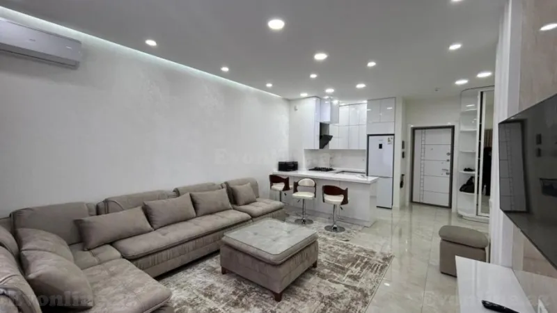 Kirayə verilir 2 otaqlı Mənzil Yeni tikili 70 m² 8 Noyabr m. - şəkil 2