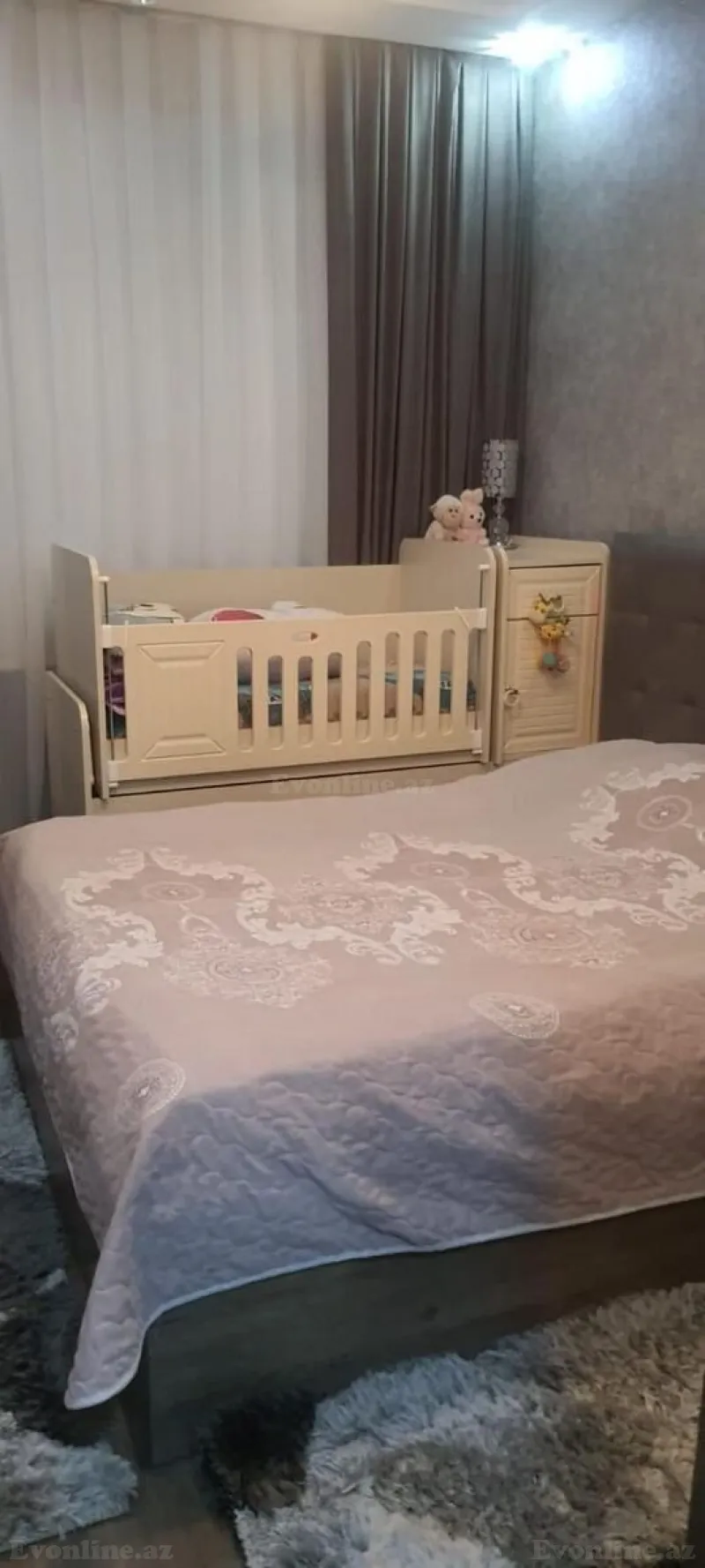 Kirayə verilir 3 otaqlı Mənzil Yeni tikili 70 m² Elmlər Akademiyası m. - şəkil 8
