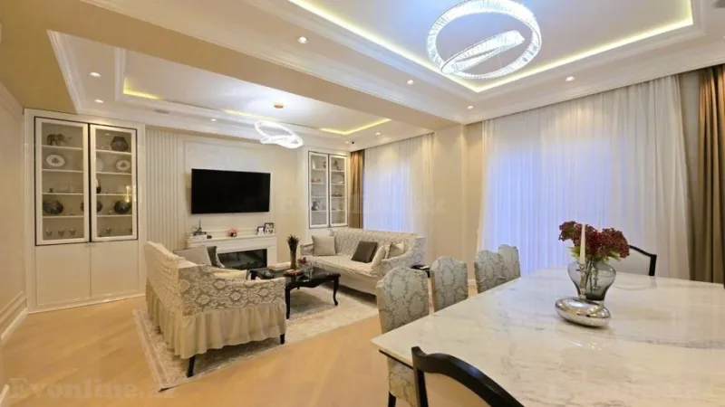 Satılır 4 otaqlı Mənzil Yeni tikili 179 m² Xətai r. - şəkil 2