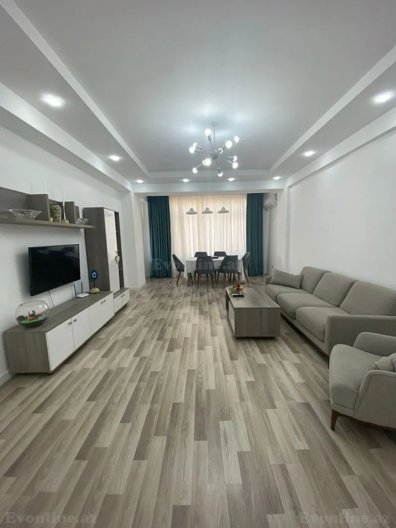 Kirayə verilir 3 otaqlı Mənzil Yeni tikili 145 m² Nizami r. - şəkil 6